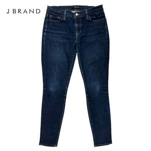 J Brand Women 27 Anthropologie Pure‎ Capri Indigo Denim Jeans Style 80035C032